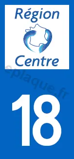 Logo plaque Centre 18