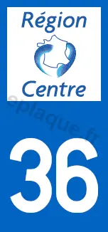 Logo plaque Centre 36