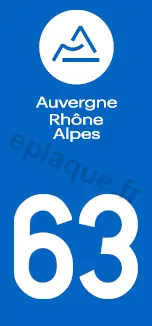 Logo plaque Auvergne-Rhône-Alpes 63