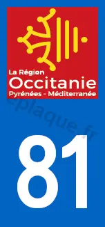 Logo plaque Occitanie 81
