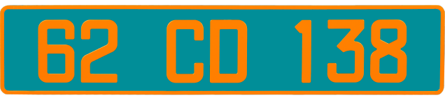 Plaque diplomatique