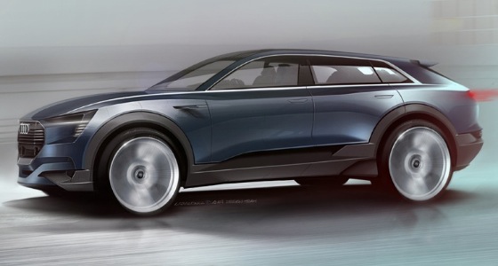 concept Audi e-tron quattro