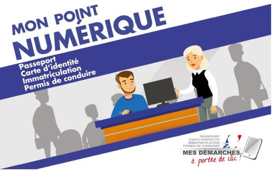 point d'accès numérique